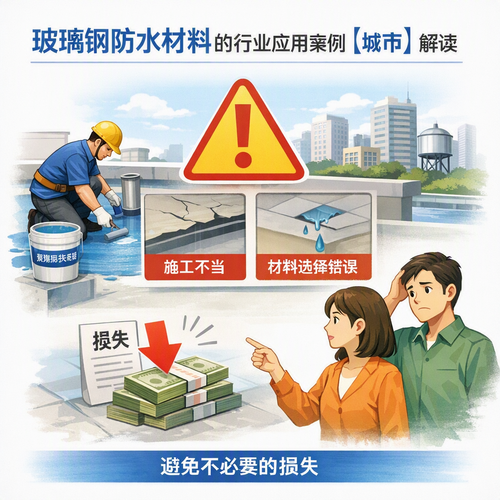 玻璃钢防水材料的行业应用案例,果洛解读