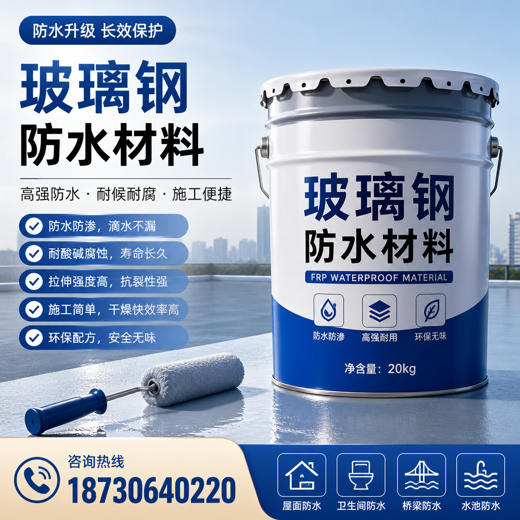 专家解析：玻璃钢防水材料的市场前景分析在 果洛