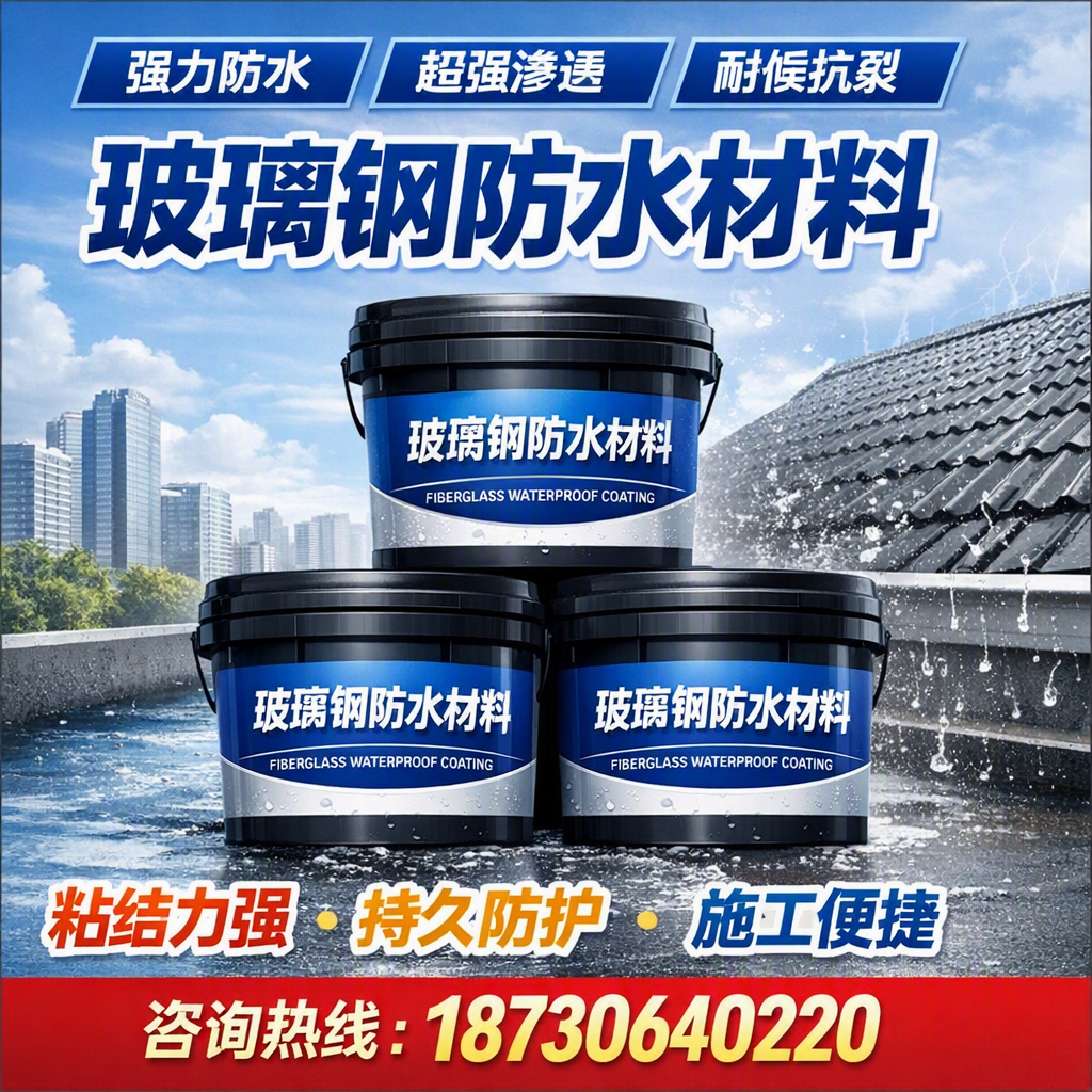 了解玻璃钢防水材料的市场趋势，果洛 企业不可不知