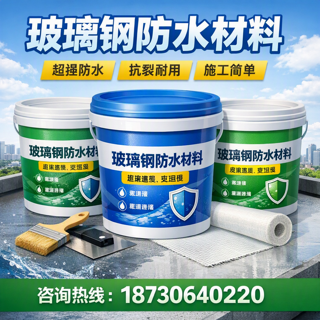 了解玻璃钢防水材料的市场趋势，果洛 企业不可不知